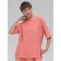 Female T -shirt, size l, peach color