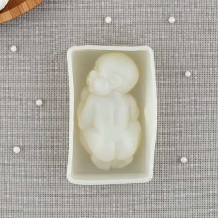 Mold "Child", silicone, 11 × 7 × 2.8 cm-1