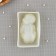 Mold "Child", silicone, 11 × 7 × 2.8 cm