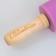 Rockbrush "Magic wand", 31 x 4 cm, silicone, wood, purple color