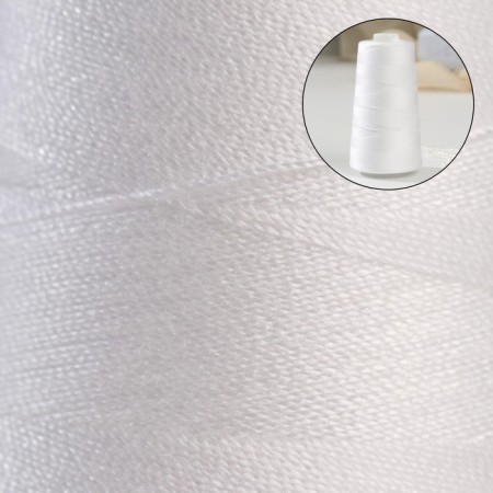 Threads 100ll, 1000 m, white color No. 0101-1