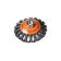 Metal brush for ushm Harden 611516, flat, twisted 0.5 mm, M14x2, D = 100 mm