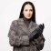 Gloves are female, dimensionless, without insulation, color gray color
