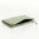 Women's wallet on magnets, green color