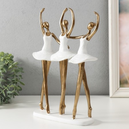 Souvenir Polystone "Three Ballerins" 19,5x7.5x29.5 cm-3