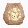 Reusable diaper "lion", 3-15 kg, brown color, crush me