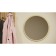 West hinged mirror, 450 × 450 mm, amber oak color