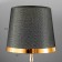 Lyanelia table lamp E27 40W black and gold 25x24x41 cm Risalux
