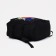 Young backpack from textiles on lightning, 3 pockets, black color