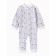 Combineson children with open legs "bunnies", white/pink color, height 74