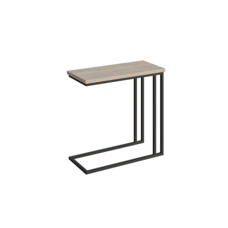 Table Journal Olon LDSP 700*320*680 chipper Egger: oak galifax white/frame metal color: black 10