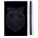 Small engraving "Curious raccoon"