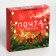 New Year. Box for 9 sweets "New Year's Post", 13.8 x 13.8 x 3.8, confectionery packaging