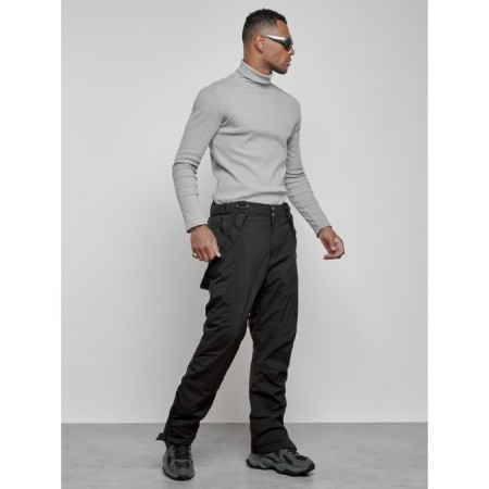 Semi -combinezone ski insulated male winter, size 52, black color-6