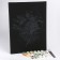 Picture on numbers on the black canvas "Flowers", 30 × 40 cm