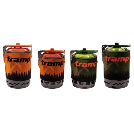 TRAMP 0.8l food cooking system, orange color-5