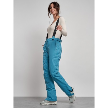 Semi -combinezone ski insulated female winter, size 42, blue color-19
