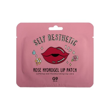 Hydrogel lip patches with G9 Rose Hydrogel Lip Patch 3G rose extract