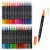 A set of professional markers 36 pieces, two -sided, in a plastic pencil with a handle, 36 colors
