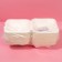 A set for a bento-trap with a candle, confectionery packaging "with love", 15.4 x 15.2 x 8.8 cm
