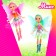 Doll "Butterfly" in a dress, with accessories, mix