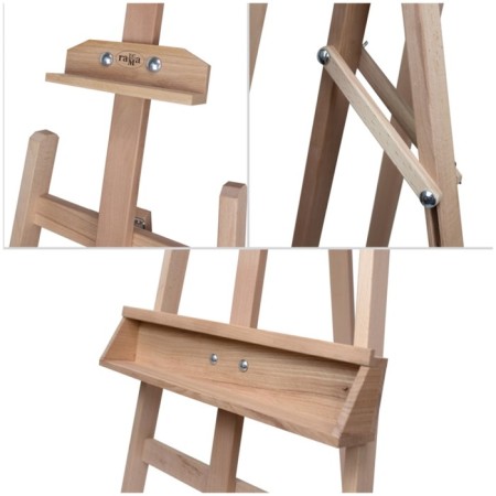 Molbert Floor Lyra with a runner Gamma Studio, 50*55*150cm, Russian Buke-3