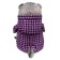 Soft toy "Cat Basik", in a checkered cloak, 19 cm