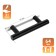 Hand -on Railing CAPPIO, Stainless. steel, d = 12 mm, m/o 64 mm, black color