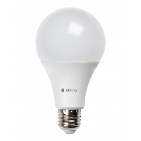 Simple Sibling Powerlite-L bulf, 12 W, Wi-Fi, E27, 1050 lm, 2700-6500 K, 25,000 hours, white