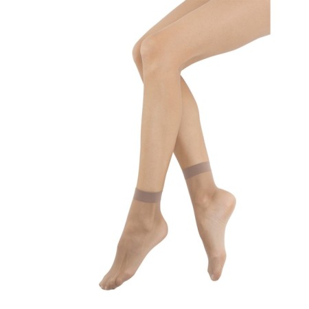 Synthetic socks GLD CIAO 20, single size, Melon color, 2 pairs-1
