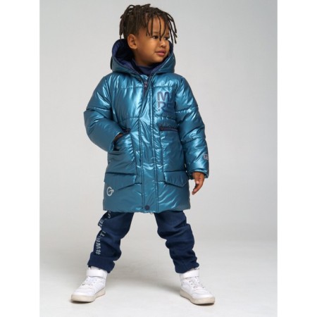 Winter coat for a boy, height 98 cm-1