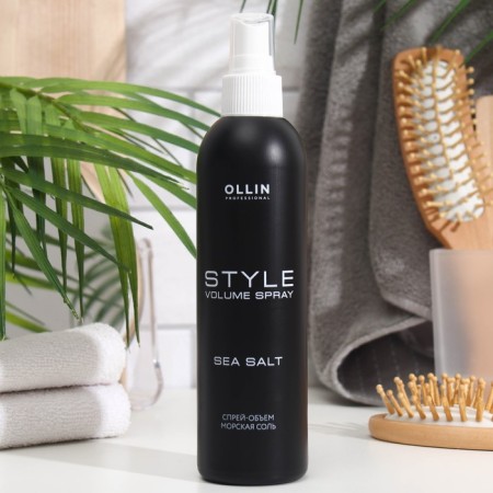 Elastic fixation spray Ollin Professional Style, Sea Salt, 250 ml