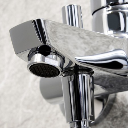 Wasserkraft Rhin 4401 bath mixer, single -leaf, watering can, pour length 141 mm, chrome-2