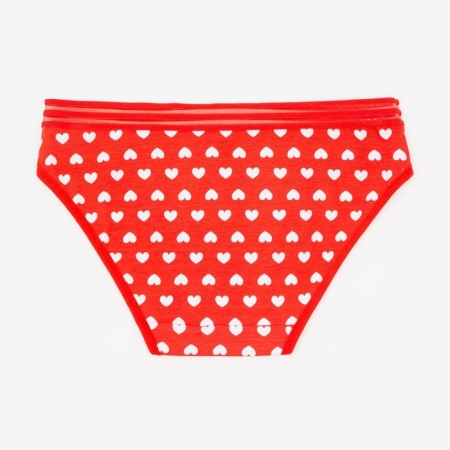 Cowards female slips, red color, rr 46-48-2