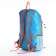 Tourist backpack 25l, folding, waterproof, with lightning, 4 pockets, blue color