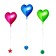 A set of weights for a balloon, 10 pcs. Mix