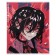 Notebook of 48 sheets in the Calligrata cage "anime. Black and red", cover coated cardboard, full uf-lak, block offset mix
