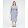 Women's dress Mist, Plus-Size, R.54, gray-blue