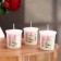 Aromatic candle "Clean Cotton", pure cotton, set 5x4.5 cm, 3 pcs