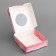 Box Gift team with a window, packaging, "the most beautiful", 10 x 10 x 3 cm