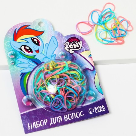 Hair elastic band, 85 pieces, My Little Pony Mix-2