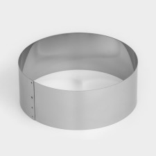 Baking uniform, professional “circle”, d-22, h-8.5 cm, steel 1 mm