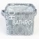 Organizer for storage, coffee for linen waterproof "Pattern", 14.5 x 13.7 x 14 cm.
