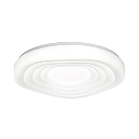 The lamp is wall-flowing Sonex. FASS, 48W, LED, 75x380x380 mm, white color-3