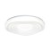 The lamp is wall-flowing Sonex. FASS, 48W, LED, 75x380x380 mm, white color