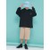 Sweatshirt for boys, height 116 cm, black color
