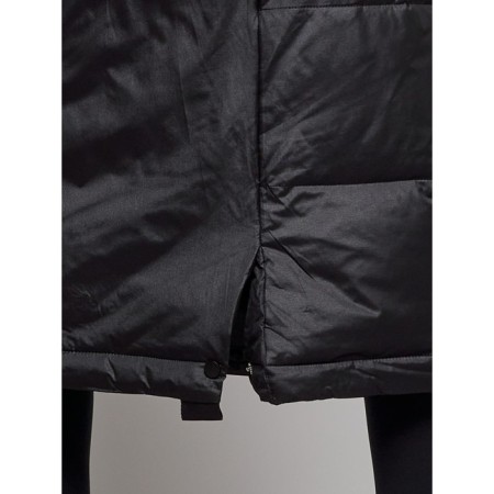 Coat insulated winter female, size 48, black color-9