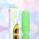 Hygienic lipstick, with avocado extract