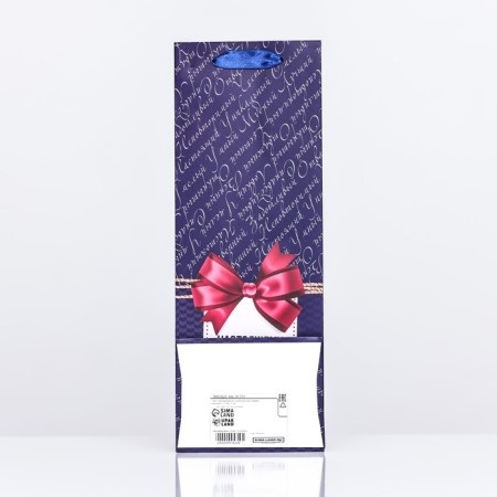 The package laminated for a bottle of "real man!", 13 x 36 x 10 cm-1