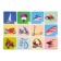Set of posters "transport" with methodological recommendations, 4 posters, A3